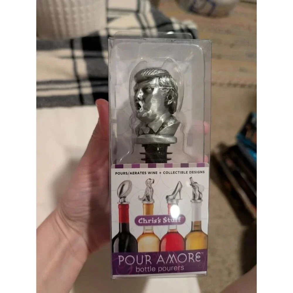 Stainless Steel Donald Trump Wine Aerator & Pourer